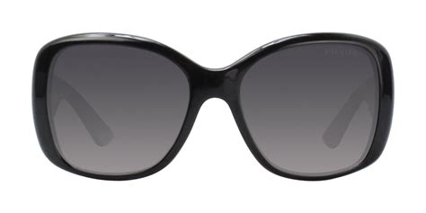 prada pr32ps black|Prada Heritage PR 32PS 1AB5W1 Black Plastic Square .